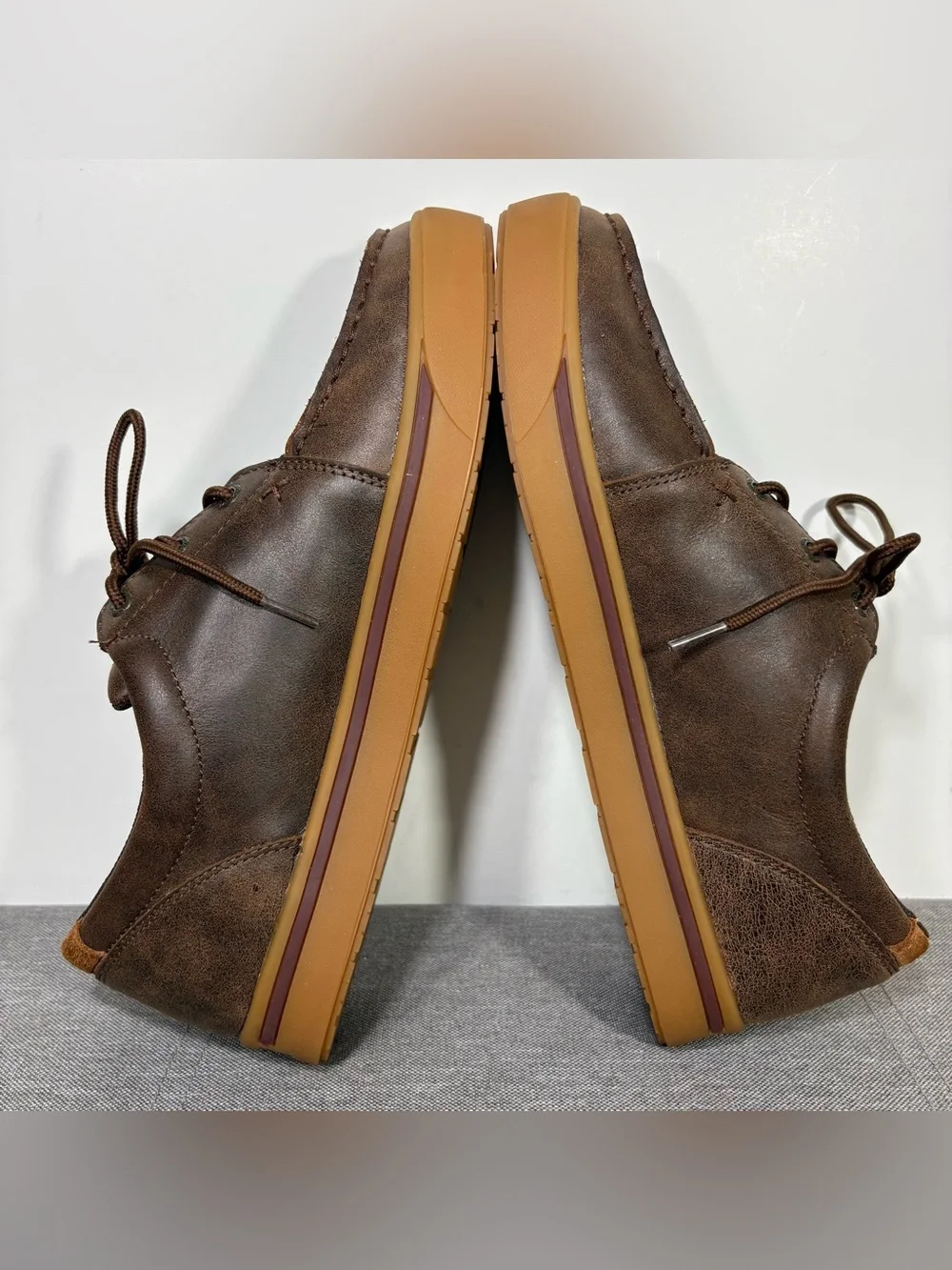 Twisted X Hooey Brown Leather Lace-Up Sneaker- men’s 10.5
